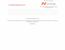 Tablet Screenshot of howtodrinkabsinthe.com